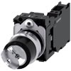 [3SU1150-4BF11-3FA0] SIEMENS/EP Interruptor de llave RONIS, 22 mm, (New)