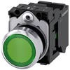[3SU1152-0AB40-3BA0] SIEMENS/EP pulsador luminoso, 22 mm, redondo, (New)