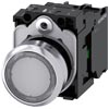 [3SU1152-0AB70-1BA0] SIEMENS/EP pulsador luminoso, 22 mm, redondo, (New)