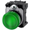 [3SU1152-6AA40-1AA0] SIEMENS/EP lámpara de señalización, 22 mm, re (New)