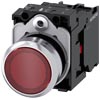 [3SU1153-0AB20-1CA0] SIEMENS/EP pulsador luminoso, 22 mm, redondo, (New)