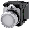 [3SU1153-0AB60-1BA0] SIEMENS/EP pulsador luminoso, 22 mm, redondo, (New)