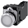 [3SU1153-0AB60-1FA0] SIEMENS/EP pulsador luminoso, 22 mm, redondo, (New)