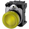 [3SU1153-6AA30-1AA0] SIEMENS/EP lámpara de señalización, 22 mm, re (New)