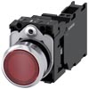 [3SU1156-0AB20-3FA0] SIEMENS/EP pulsador luminoso, 22 mm, redondo, (New)