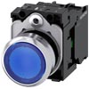 [3SU1156-0AB50-1BA0] SIEMENS/EP pulsador luminoso, 22 mm, redondo, (New)