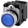 [3SU1156-0AB50-3BA0] SIEMENS/EP pulsador luminoso, 22 mm, redondo, (New)