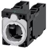 [3SU1500-1AA10-1LA0] SIEMENS/EP soporte, triple, plástico, 1 NA+1  (New)