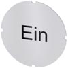 [3SU1900-0AB71-0AB0] SIEMENS/EP Placa insertable para pulsador lum (New)
