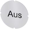 [3SU1900-0AB71-0AC0] SIEMENS/EP Placa insertable para pulsador lum (New)