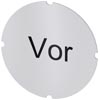 [3SU1900-0AB71-0AF0] SIEMENS/EP Placa insertable para pulsador lum (New)