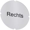[3SU1900-0AB71-0AH0] SIEMENS/EP Placa insertable para pulsador lum (New)