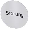 [3SU1900-0AB71-0AQ0] SIEMENS/EP Placa insertable para pulsador lum (New)