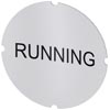 [3SU1900-0AB71-0EB0] SIEMENS/EP placa insertable para pulsador lum (New)