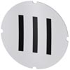 [3SU1900-0AB71-0QD0] SIEMENS/EP placa insertable para pulsador lum (New)