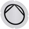 [3SU1900-0AB71-0RD0] SIEMENS/EP placa insertable para pulsador lum (New)