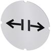 [3SU1900-0AB71-0RG0] SIEMENS/EP placa insertable para pulsador lum (New)