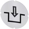 [3SU1900-0AB71-0RK0] SIEMENS/EP placa insertable para pulsador lum (New)