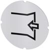 [3SU1900-0AB71-0RR0] SIEMENS/EP placa insertable para pulsador lum (New)