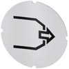 [3SU1900-0AB71-0RS0] SIEMENS/EP placa insertable para pulsador lum (New)