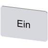 [3SU1900-0AD81-0AB0] SIEMENS/EP Plaquita de identificación para ab (New)