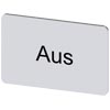 [3SU1900-0AD81-0AC0] SIEMENS/EP Plaquita de identificación para ab (New)