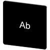 [3SU1900-0AE16-0AE0] SIEMENS/EP Plaquita de identificación para ab (New)