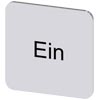 [3SU1900-0AF81-0AB0] SIEMENS/EP Plaquita de identificación para pe (New)
