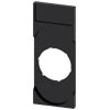 [3SU1900-0AK10-0AA0] SIEMENS/EP Portaplaquitas, 22 mm, para pulsad (New)