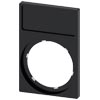 [3SU1900-0AN10-0AA0] SIEMENS/EP Portaplaquitas, 22 mm, marco con b (New)
