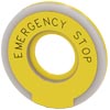 [3SU1901-0BD31-0DA0] SIEMENS/EP Arandela redonda para pulsador de  (New)