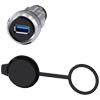 [3SU1950-0GA80-0AA0] SIEMENS/EP conexión USB, 22 mm, metal brillan (New)