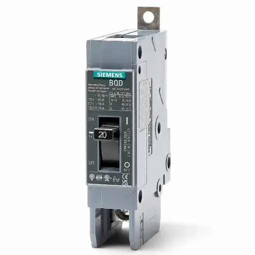 [US2:BQD120] SIEMENS/EP DISYUNTOR BQD 1P 20A 277VAC (New)