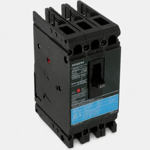 [MX2:ED43B125MX] SIEMENS/EP BREAKER ED4 MX 3P 125A 480VAC 18KA (New)